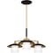 Quoizel Fayette Chandelier 3 Lights Earth Black FYT5124EK - alternate 3